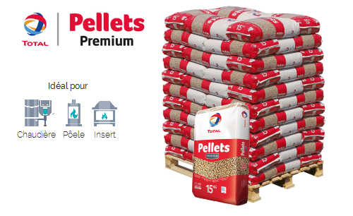 Une palette de pellets online